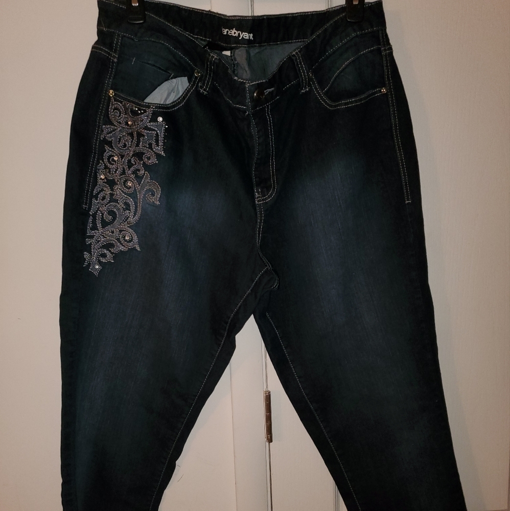 Lane Bryant Plus Size Dark Denim Jeans